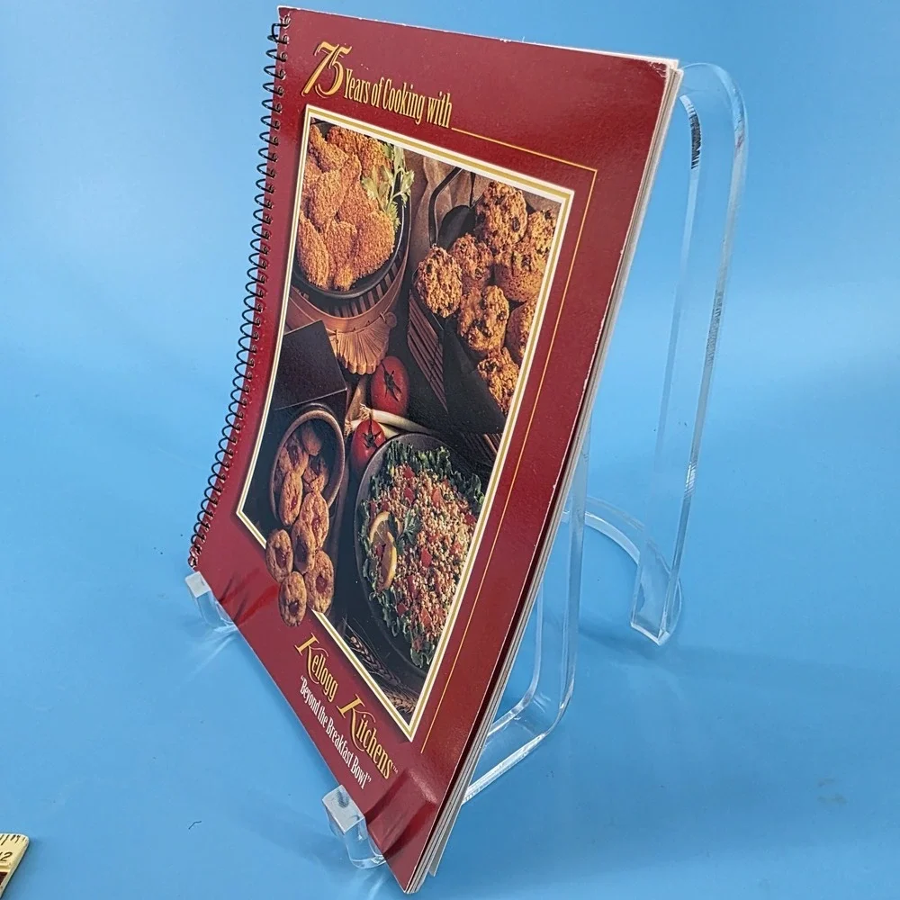 75 Years of‎ Cooking with Kellogg Kitchens 1998 Spiral-Bound Cookbook